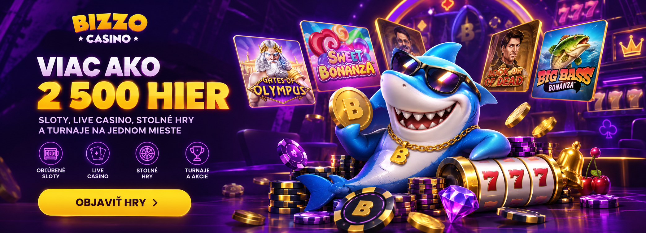 Registrácia a prihlásenie do Bizzo Casino